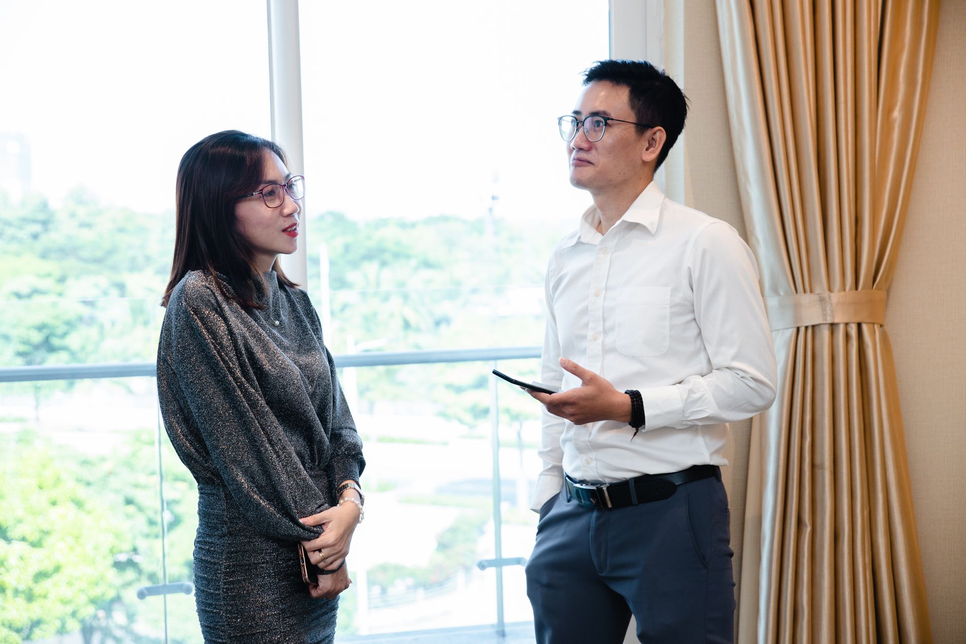 A consultation conversation