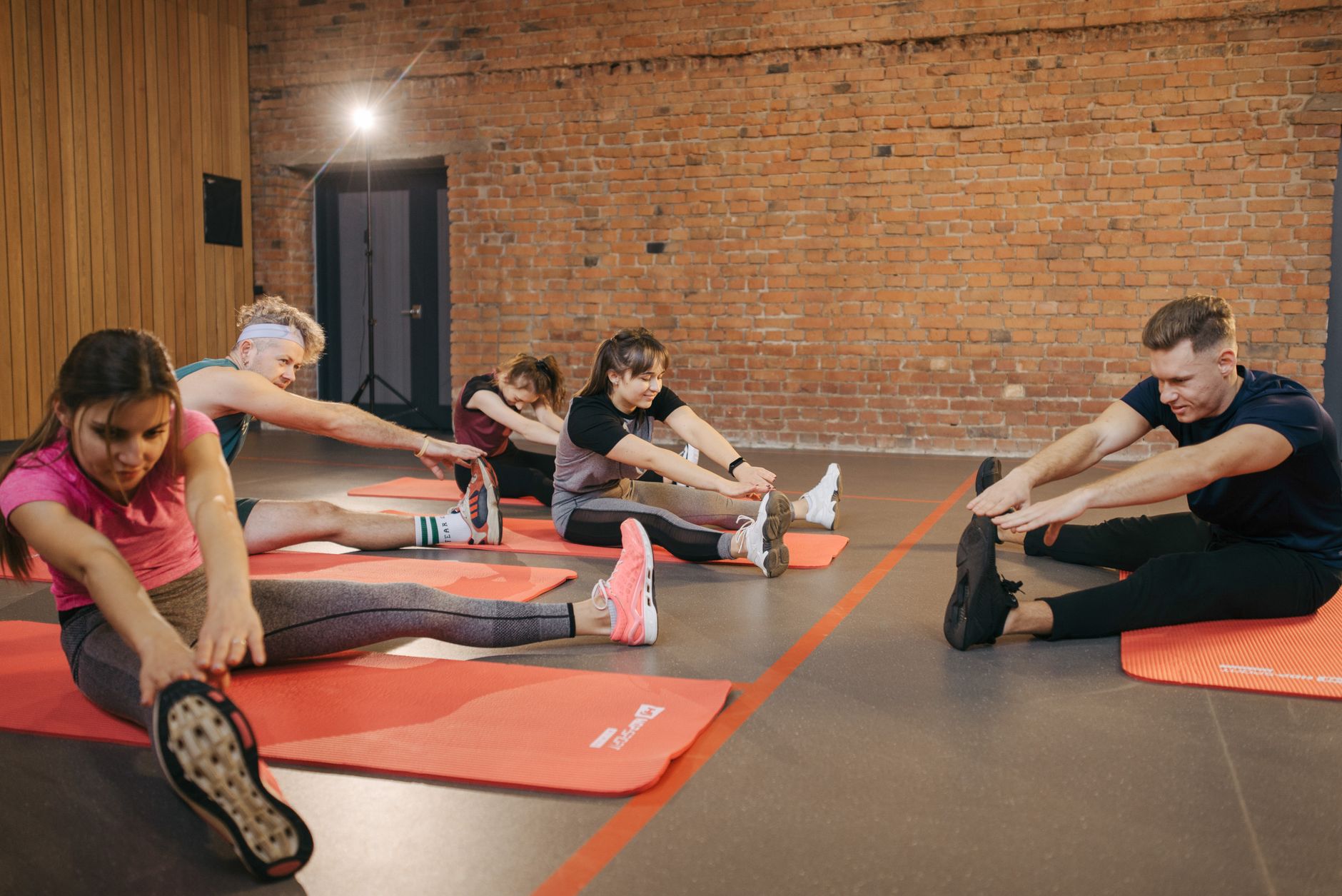 Floor work area